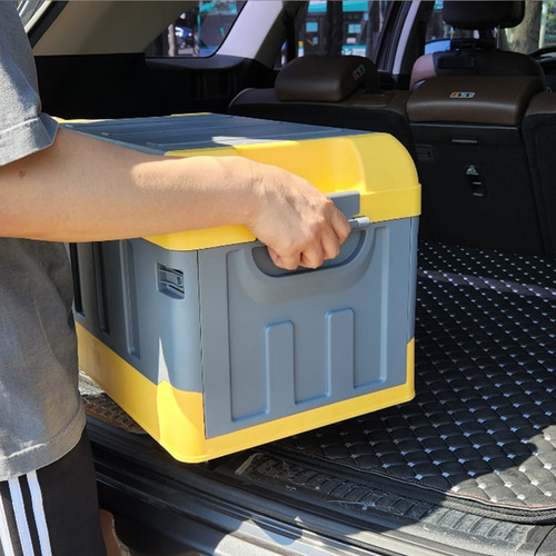 차량용 접이식 트렁크 정리함 캠핑 다용도 수납 정리함(35L,45L,65L,75L)